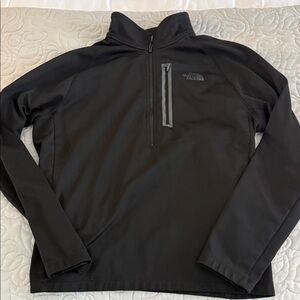 The North Face Men's Charcoal Performance Zip Up Sweatshirt